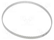 Timing belt; T5; W: 8mm; H: 2.2mm; Lw: 480mm; Tooth height: 1.2mm OPTIBELT