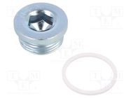 Protection cap; zinc plated steel; Thread: G 1"; Gasket: PVC FESTO