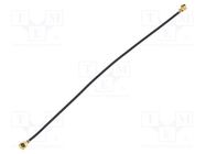 Cable; 100mm; IPEX female angled,both sides; angled JC Antenna