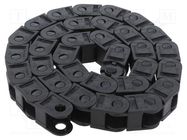 Cable chain; 10; Bend.rad: 110mm; L: 1006mm; non-openable frames IGUS