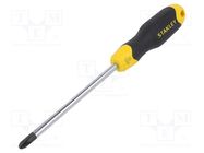 Screwdriver; Pozidriv®; PZ3; CUSHIONGRIP; 150mm STANLEY