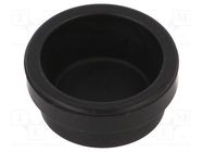 20mm; plugs; Mat: elastomer; Seal Plug DS; black; -20÷80°C; IP54 HUMMEL