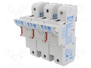 Fuse holder; 22x58mm; for DIN rail mounting; 125A; 690VAC; IP20 BUSSMANN