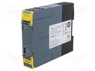 Module: safety relay; 24VDC; for DIN rail mounting; 3SK1; IP20 SIEMENS