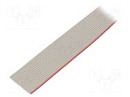 Wire: ribbon; 1.27mm; stranded; Cu; unshielded; PVC; grey; 30.5m HARTING