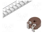 Potentiometer: mounting; single turn,horizontal; 50kΩ; 330mW; SMD PIHER