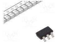 Transistor: N-MOSFET x2; unipolar; 100V; 1A; 0.96W; SuperSOT-6 ONSEMI