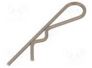 Cotter pin; stainless steel; Ø: 1.5mm; L: 45mm; Shaft dia: 7÷12mm ELESA+GANTER