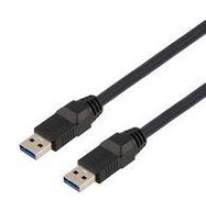 USB CABLE, 3.0 TYPE A PLUG-A PLUG, 1.5M