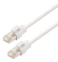 ENET CABLE, CAT6A, RJ45 PLUG-PLUG, 0.5FT