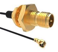 CABLE, SMA-RP JACK-AMC R/A PLUG, 100MM