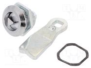 Lock; cast zinc; 20mm; Kind of insert bolt: T7 