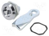 Lock; cast zinc; 18mm; Kind of insert bolt: T7 