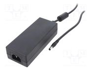 Power supply: switching; 36VDC; 2.78A; Out: 5,5/2,1; 100W; -30÷70°C CINCON