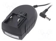Power supply: switching; mains,plug-in; 15VDC; 2A; 30W; 88%; angled CINCON