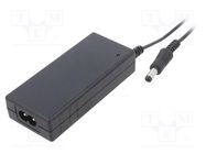 Power supply: switching; 36VDC; 1A; Out: 5,5/2,1; 36W; 90÷264VAC CINCON