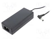 Power supply: switching; 19VDC; 3.7A; Out: 5,5/2,5; 70W; 90÷264VAC CINCON