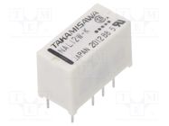 Relay: electromagnetic; DPDT; Ucoil: 12VDC; 2A; 0.5A/125VAC; PCB FUJITSU