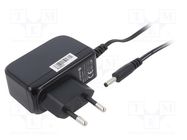 Power supply: switching; mains,plug; 5VDC; 2A; 10W; Plug: EU; 79.11% POS