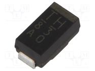 Diode: TVS; 200W; 82V; unidirectional; 1F (DO214AC) 