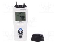 Thermo-hygrometer; LCD; 1÷70%RH; 1÷70%RH; 0÷50°C; 163x62x30mm VELLEMAN