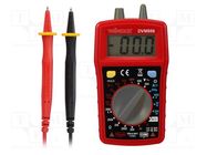 Digital multimeter; LCD; 3,5 digit (1999); VAC: 0÷200V,500V VELLEMAN