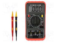 Digital multimeter; LCD; 3,5 digit (1999); VAC: 2V,20V,200V,700V VELLEMAN