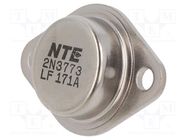 Transistor: NPN; bipolar; 140V; 16A; 150W; TO3 NTE Electronics