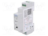 Relay: installation; bistable,impulse; SPDT; Ucoil: 230VAC; 16A MART