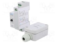 Twilight switch; for DIN rail mounting; 230VAC; SPDT; IP20; 16A MART