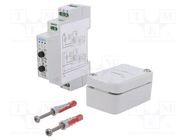 Twilight switch; for DIN rail mounting; 230VAC; SPDT; IP20; 16A MART