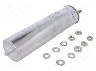 Capacitor: polypropylene; 300uF; Leads: M10 screws; M12 screw KEMET