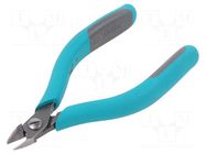 Pliers; cutting; ESD; 130mm; Erem; with side face WELLER