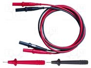 Test leads; black,red; test leads x2,test probes x2 