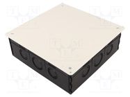 Enclosure: junction box; X: 200mm; Y: 200mm; Z: 65mm; polystyrene OBO BETTERMANN