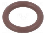 O-ring gasket; FPM; Thk: 2.5mm; Øint: 11mm; brown; -20÷200°C 