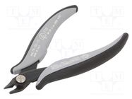 Pliers; cutting,miniature,curved; ESD; 138mm; with small chamfer PIERGIACOMI