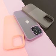 Kingxbar Plain Series case cover for iPhone 13 Pro Max silicone cover purple, Kingxbar