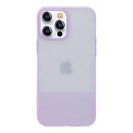 Kingxbar Plain Series case cover for iPhone 13 Pro Max silicone cover purple, Kingxbar