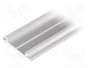 Profiles for LED modules; natural; L: 2m; ARC12; aluminium TOPMET