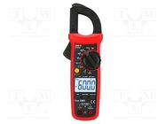 Meter: multifunction; digital,pincers type; LCD; (6000); VDC: 600V UNI-T