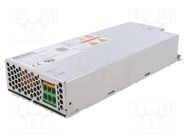 Power supply: switching; for building in,modular; 1.2kW; 24VDC 