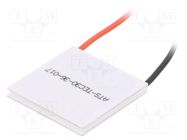 Module: Peltier; 15.4V; 3A; 30x30x3.6mm; 26.7W; ceramics; 20AWG Advanced Thermal Solutions