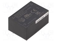 Converter: AC/DC; 12W; 90÷264VAC; Usup: 120÷370VDC; Uout: 15VDC CINCON