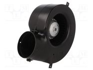 Fan: AC; blower; 230VAC; Ø140mm; 390m3/h; ball; 1800rpm; IP44 EBM-PAPST