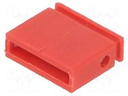 Connector: pin strips; jumper; female; 3A; 5.08mm; 1x2; Type: closed FISCHER ELEKTRONIK