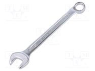 Wrench; bent,combination spanner; 18mm; Chrom-vanadium steel KING TONY