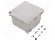 Enclosure: multipurpose; X: 101mm; Y: 101mm; Z: 58mm; S-8000; natural MOLEX