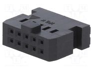 Connector: wire-board; plug; female; HIF3; 2.54mm; PIN: 10 HIROSE