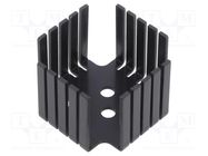 Heatsink: extruded; U; TO3; black; L: 45.2mm; W: 45.2mm; H: 31mm Advanced Thermal Solutions